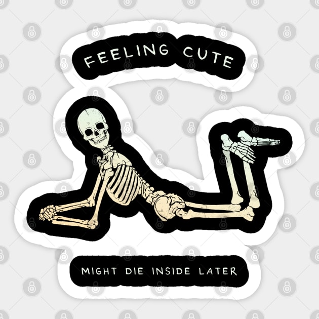 We Shall See Sticker by Tommy Devoid